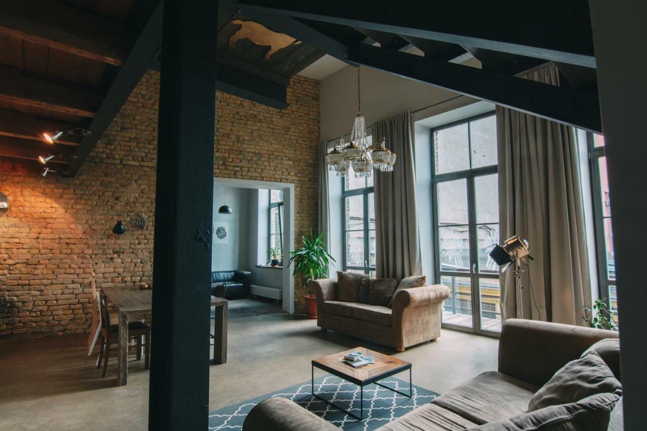 Апартаменты Old Factory Loft Aprtment L39 Рига Экстерьер фото